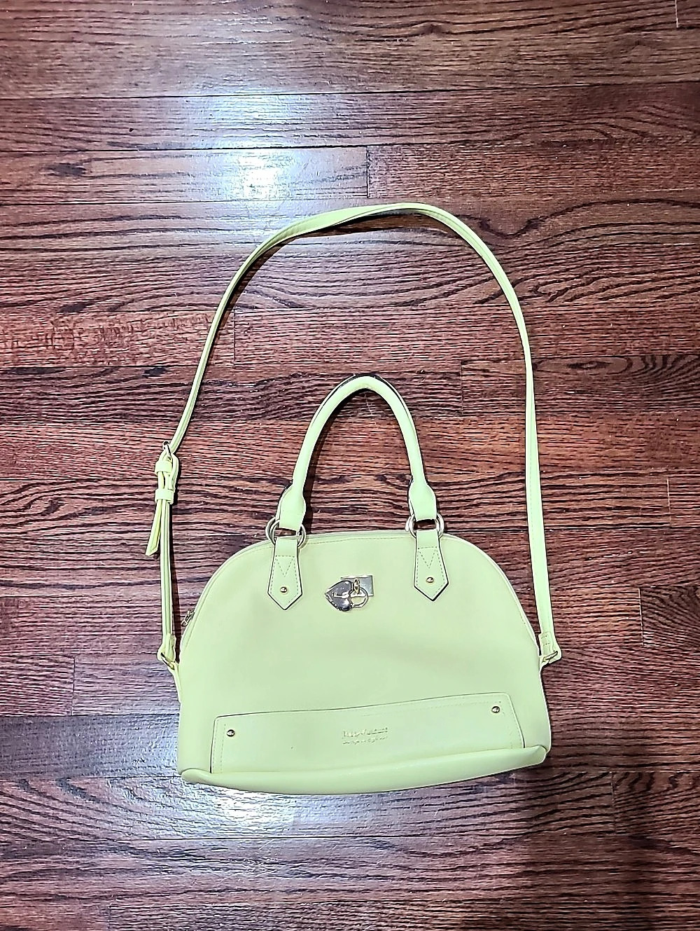 Juicy Couture Dome Satchel Shoulder Bag in Yellow